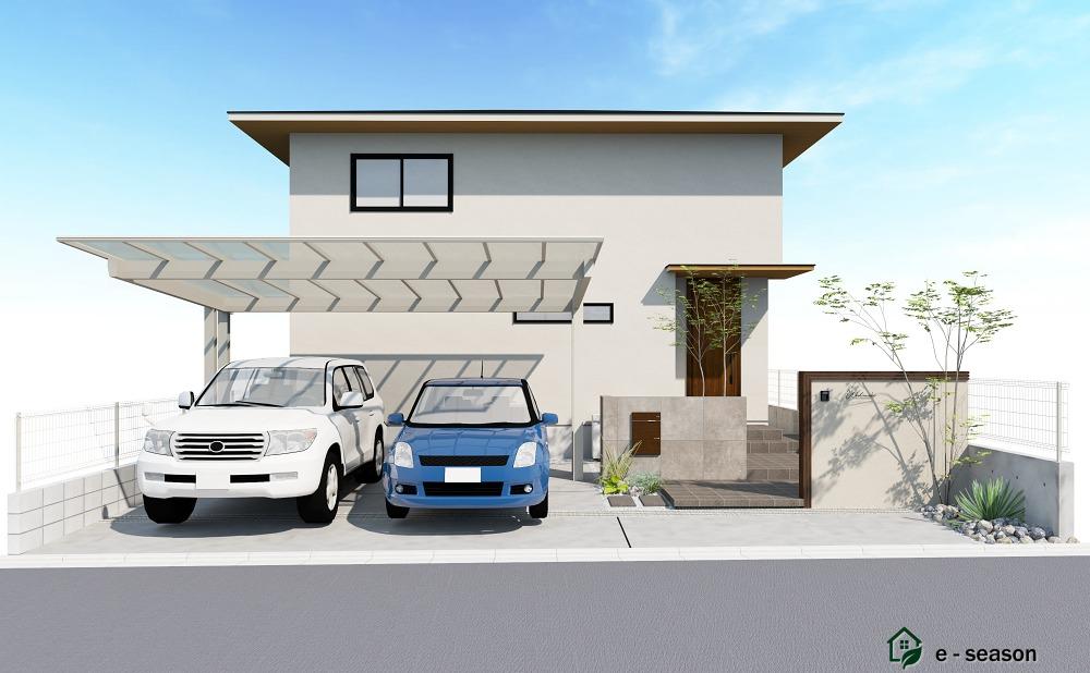 暮らしにこだわった外構プラン